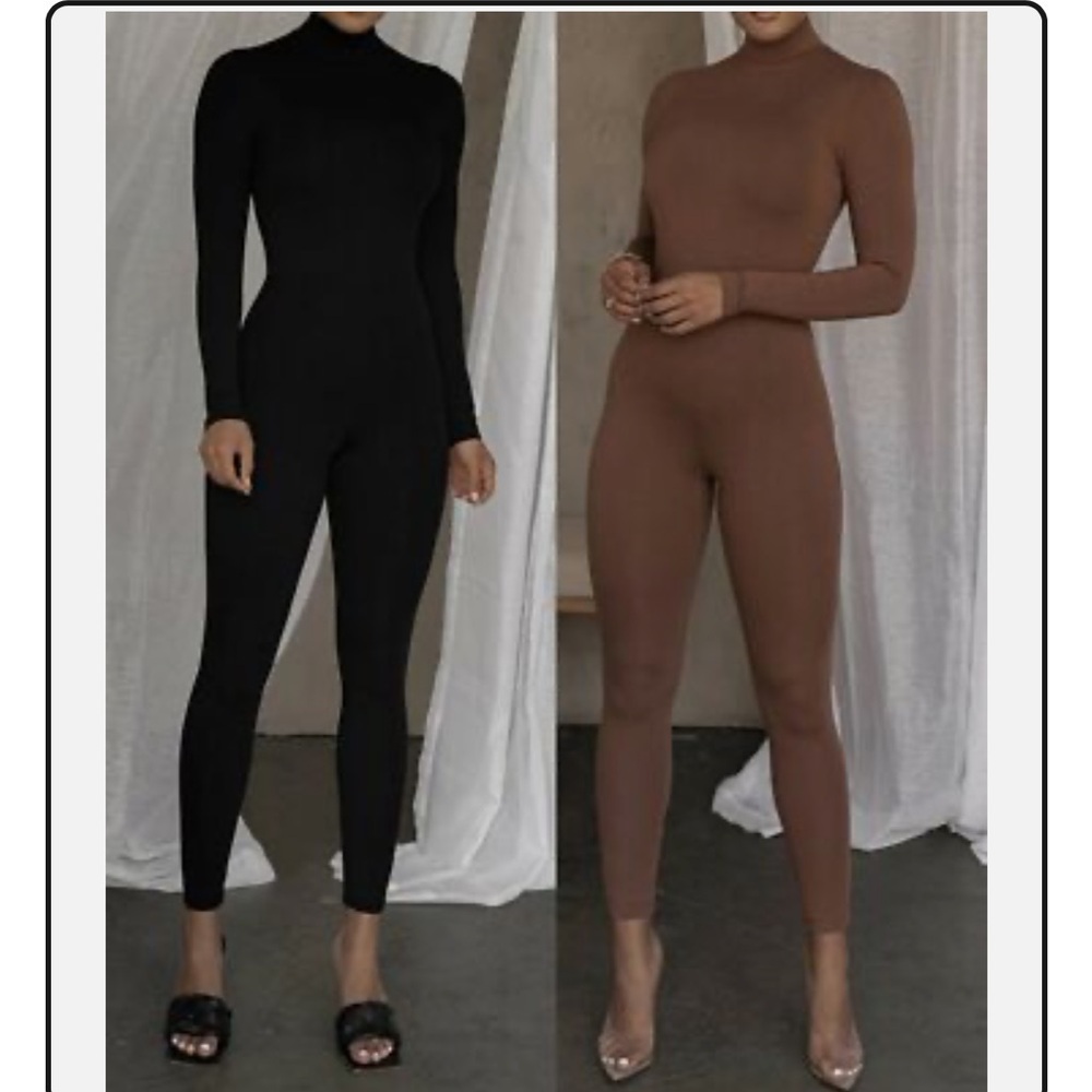 Elegant Brown Jumpsuit NWT